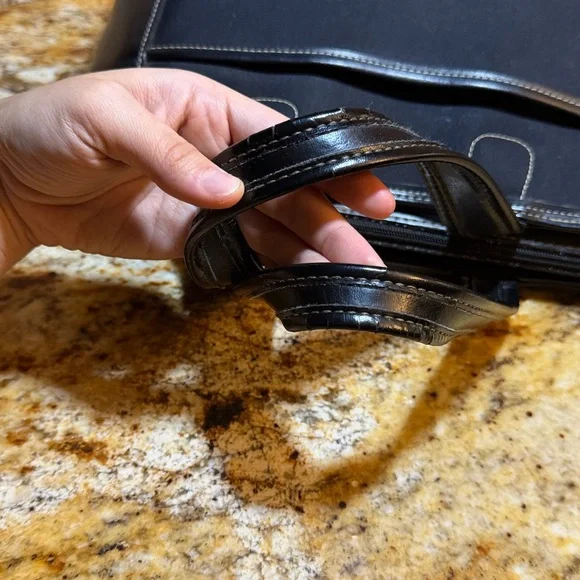 COACH Black Tote Handbag with Top Handles - Picture 7 of 11